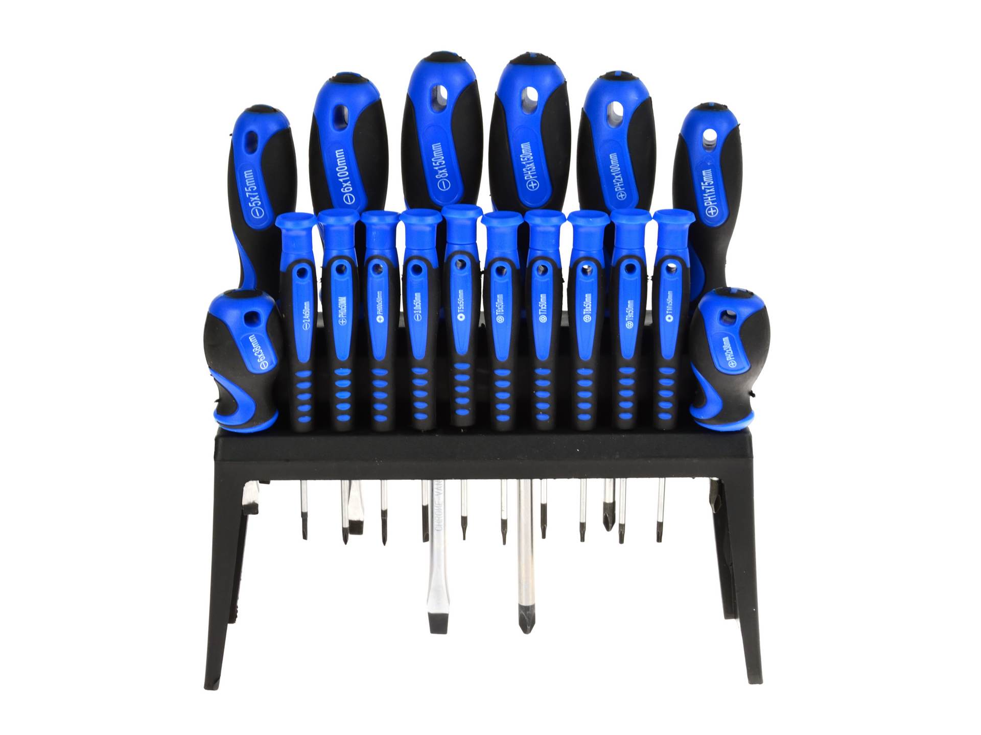 Set destornilladores PH-Tx-PL-precisión 18pcs - acero · 18 piezas