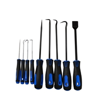Set de extracción y limpieza de juntas, 9pcs - 9 piezas · acero de alta calidad - Imagen 2