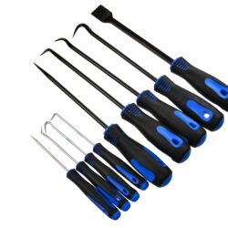 Set de extracción y limpieza de juntas, 9pcs - 9 piezas · acero de alta calidad