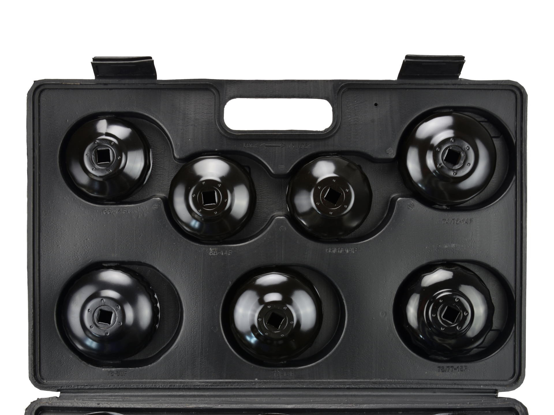 Estuche de 14 copas de aceite para taller y mantenimiento - Imagen 3