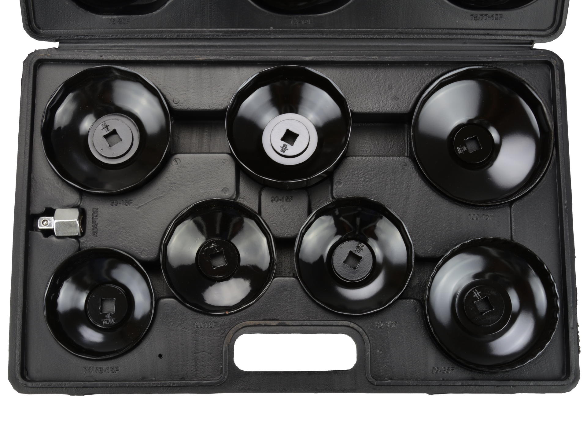 Estuche de 14 copas de aceite para taller y mantenimiento - Imagen 4