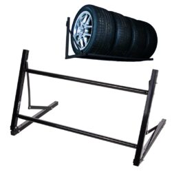 Rack ruedas pared 100kg, 81-120cm - 81 a