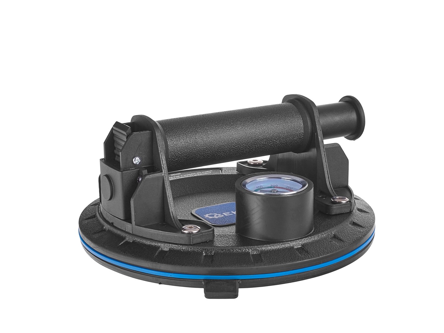 Ventosa succión 200mm, con manómetro, 170kg - 20 cm