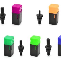 Adaptadores remachadora de palanca M5-M12, 5 pcs - acero
