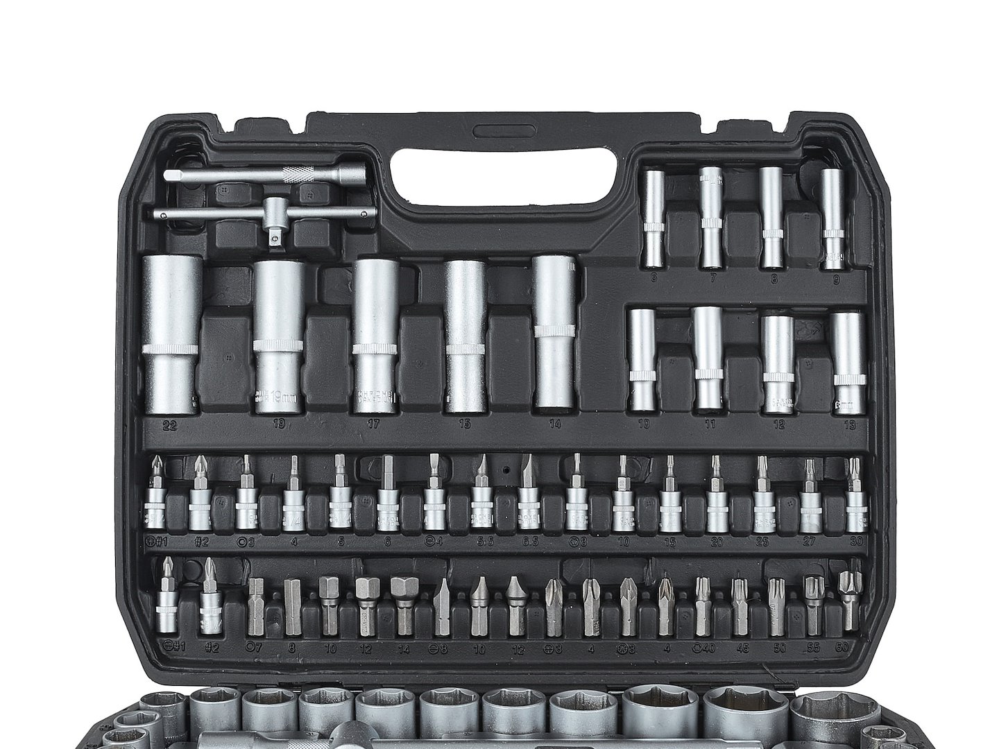 Estuche 108pcs 1/4" - 1/2" - acero · 108 piezas - Imagen 3