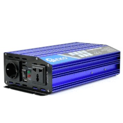 Inversor de corriente onda pura 12V / 2000W para instalación eléctrica y automoción