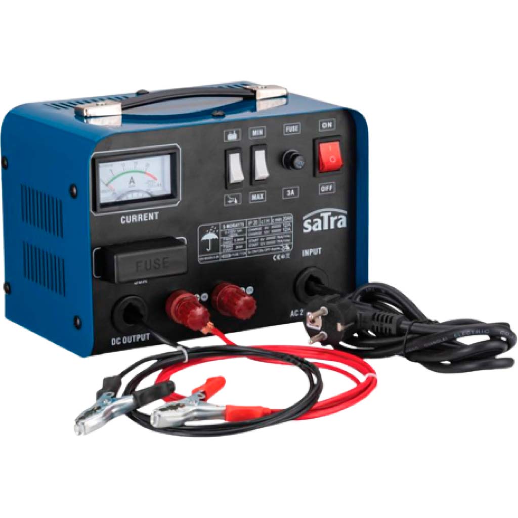 Arrancador - cargador batería 6-12V para instalación eléctrica y automoción