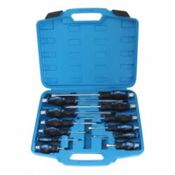 Juego 12 destornilladores golpe - acero