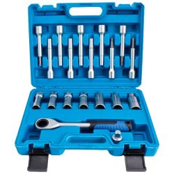Set montaje-desmontaje amortiguadores 18pcs - acero · 18 piezas