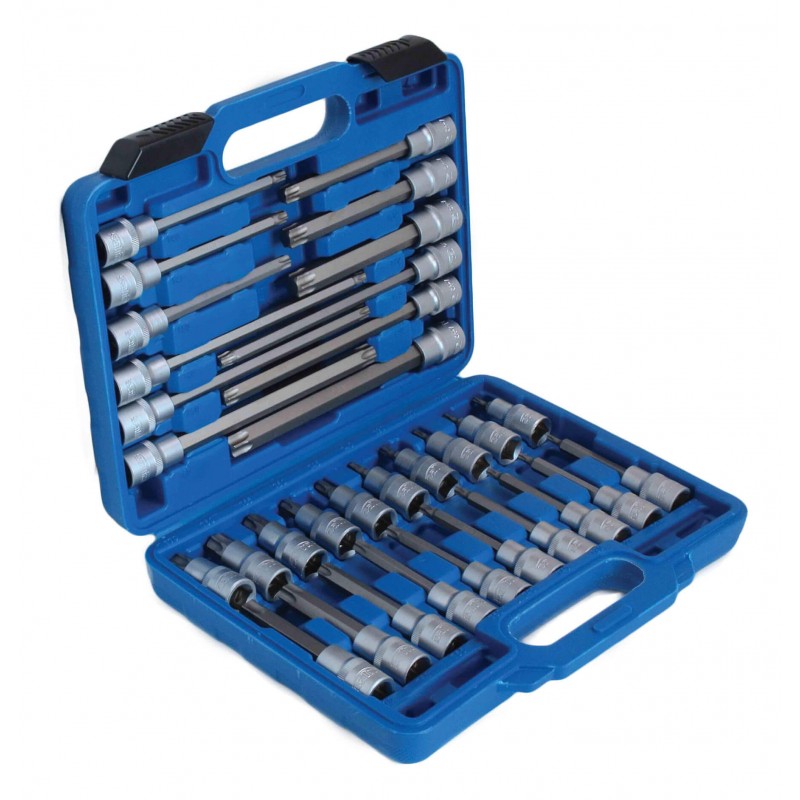 Estuche vasos + punta Torx1/2, 32pcs - 32 piezas - Imagen 2