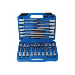 Estuche vasos + punta Torx1/2, 32pcs - 32 piezas