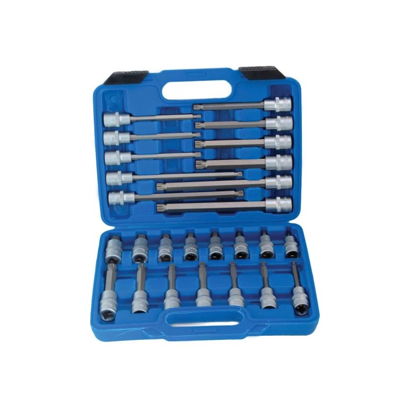 Estuche vasos + punta Spline 1/2, 26pcs - 26 piezas