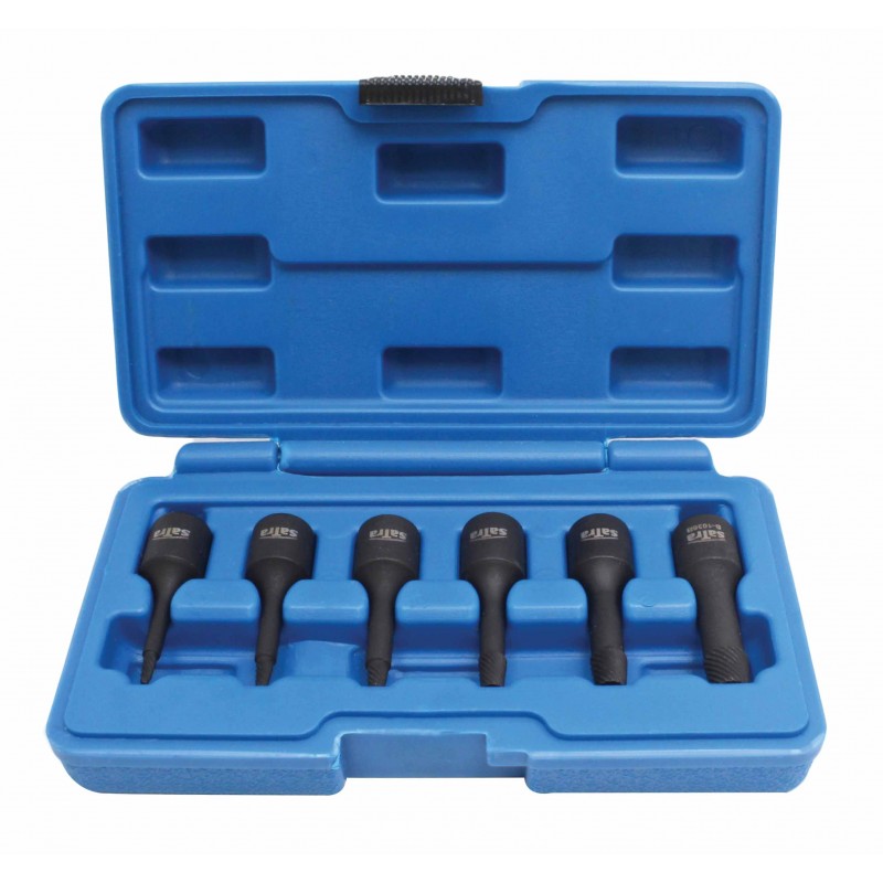 Set extractor tornillos, ø2, 3, 4, 6, 8, 10mm para taller