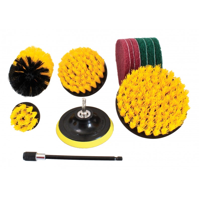 Set de limpieza para taladro - 12 piezas