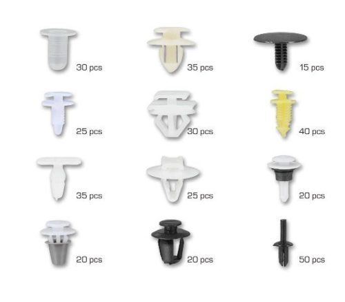 Surtido clips tapicería PEUGEOT – 345 UDS. - Imagen 2
