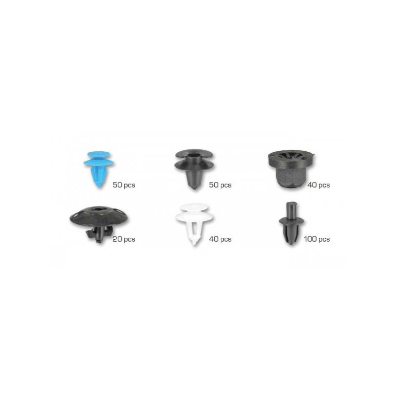 Surtido clips tapicería OPEL – 300 UDS. - Imagen 2