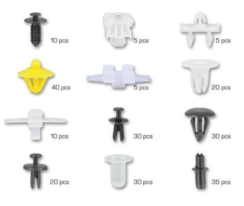 Surtido clips tapicería MERCEDES – 290 UDS. - Imagen 2