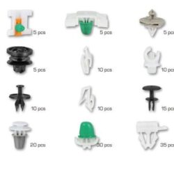 Surtido clips tapicería AUDI – 160 UDS.