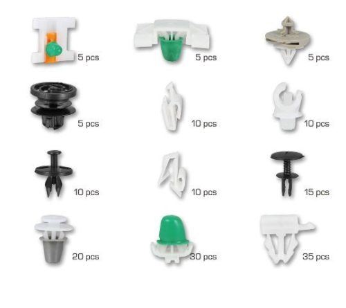 Surtido clips tapicería AUDI – 160 UDS.