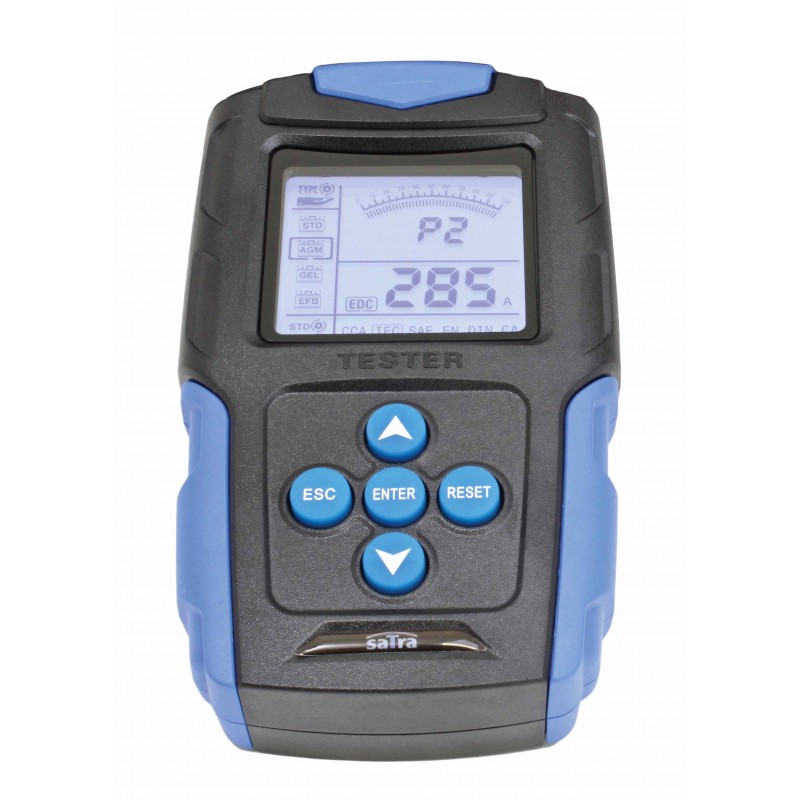 Tester de baterías 12/24V para uso profesional y doméstico