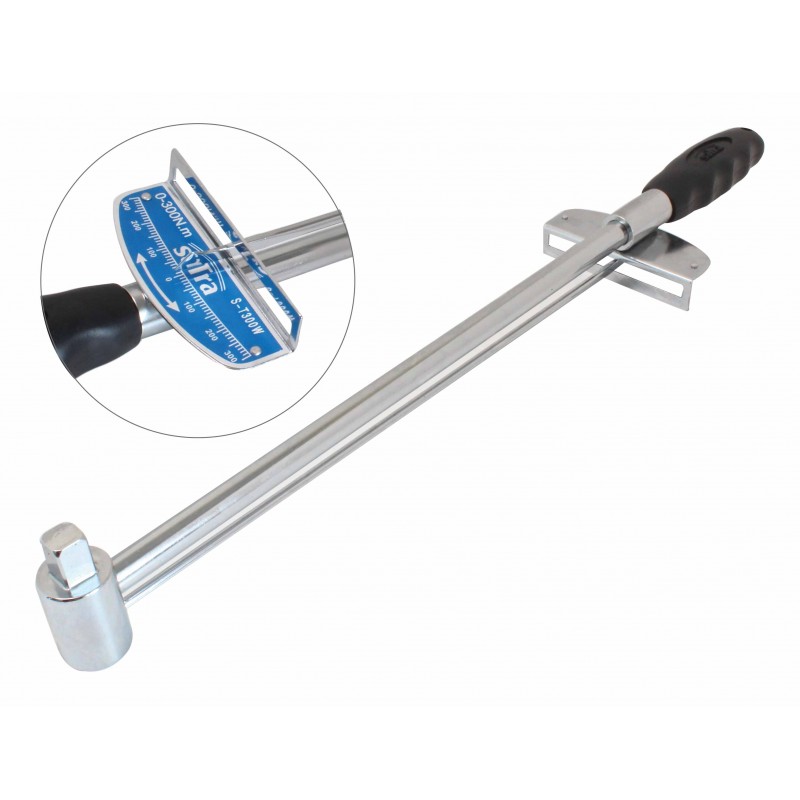 Llave dinamométrica 0-300Nm- 1/2 para taller y mantenimiento - Imagen 3
