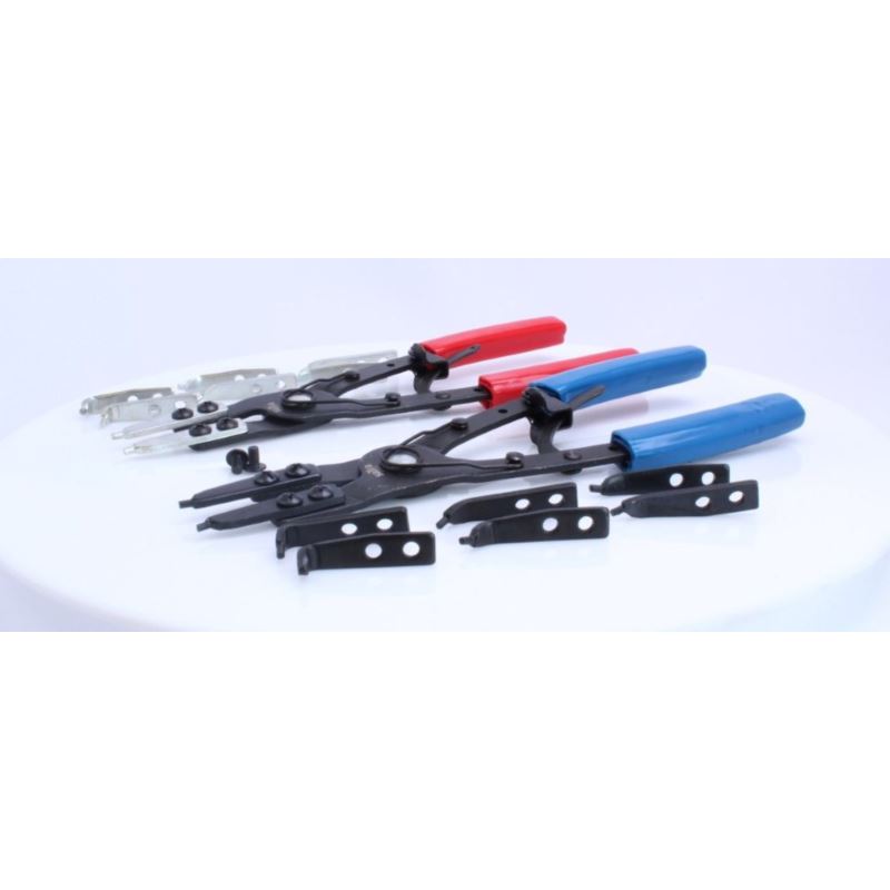 Juego alicates circlip 266mm para taller y mantenimiento - Imagen 2