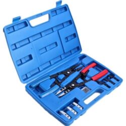 Juego alicates circlip 266mm para taller y mantenimiento