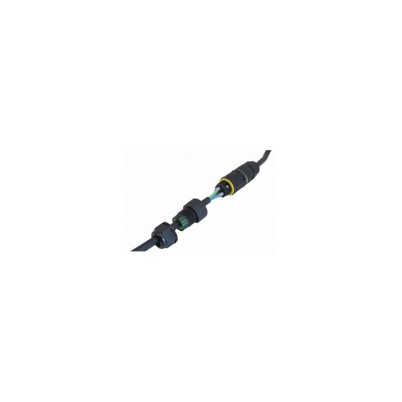 Conector de cable estanco 0.5MM² - 1.5MM², IP68 / 3pin - 400 V - Imagen 2