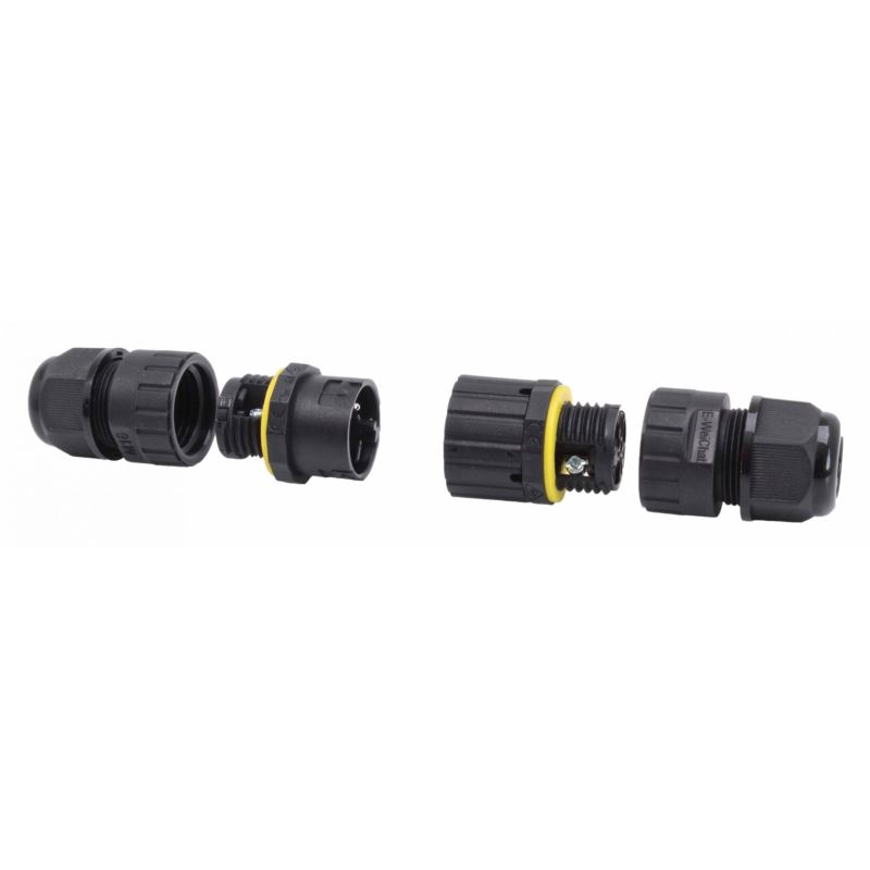 Conector de cable estanco 0.5MM² - 1.5MM², IP68 / 3pin - 400 V - Imagen 3