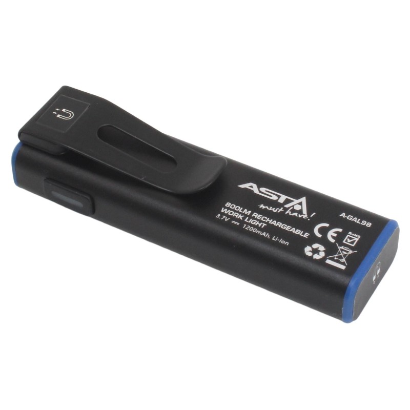 Mini lámpara recargable 800Lm para trabajo y mantenimiento - Imagen 2