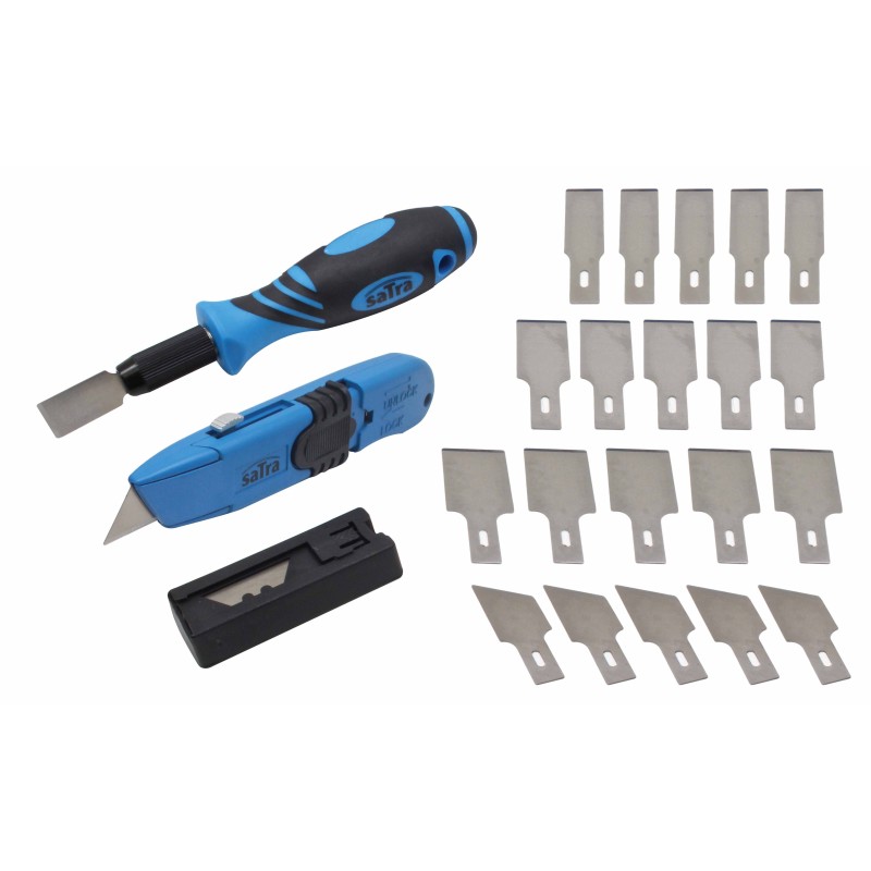 Kit formón, cuchillas y cutter metálico para uso profesional y doméstico - Imagen 5