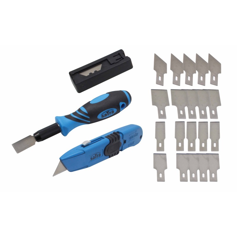 Kit formón, cuchillas y cutter metálico para uso profesional y doméstico - Imagen 6