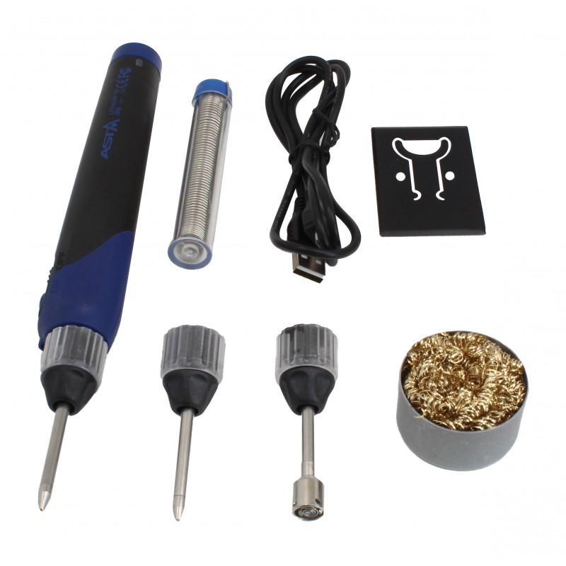 Kit soldador recargable 30W, batería para mecánica y mantenimiento - Imagen 3